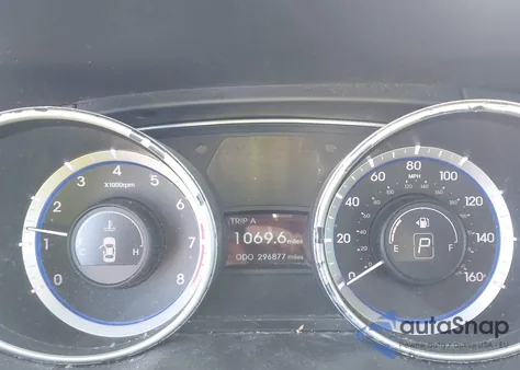 2011 Hyundai Sonata Limited из США, поврежденный, VIN 5NPEC4AC9BH012649